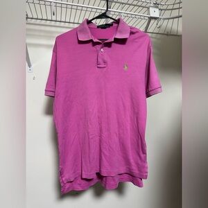 Ralph Lauren Vibrant Pink Polo Shirt